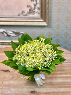 Букет с ландышами № 1 - 100 шт